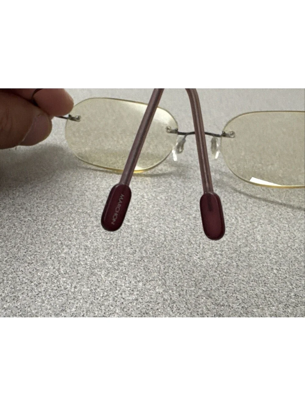 MARCHON AIRLOCK 2 Rimless Titanium Eyeglasses 720 12 Frames Only 140 *READ